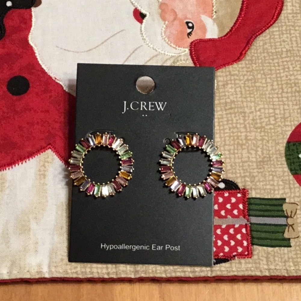 Beautiful J Crew earrings NWT